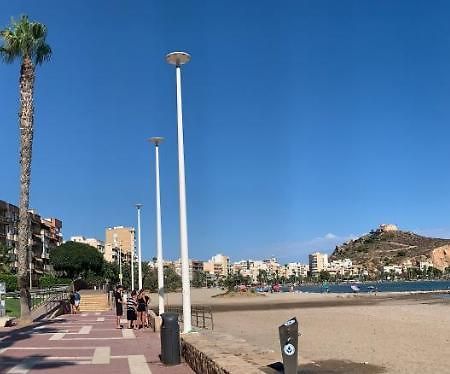 Precioso Apartamento Primera Linea De Playa Aguilas Exterior photo