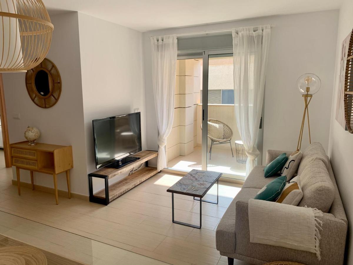 Precioso Apartamento Primera Linea De Playa Aguilas Exterior photo